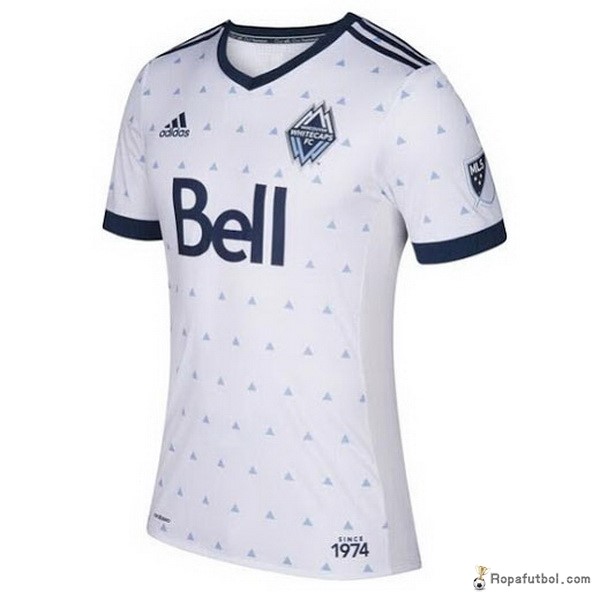 Camiseta Vancouver Whitecaps Replica Primera Ropa 2017/18 Blanco